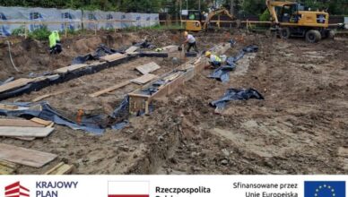 Ząbki - Trwają prace ziemne przy budowie pierwszego Samorządowego Żłobka