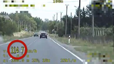 Jednego dnia aż 5 kierowców straciło prawo jazdy – wszystko przez nadmierną prędkość