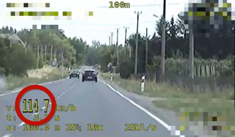 Jednego dnia aż 5 kierowców straciło prawo jazdy – wszystko przez nadmierną prędkość