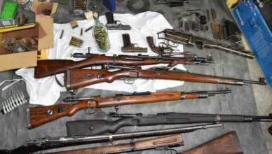 Zabezpieczony nielegalny arsenał broni i amunicji