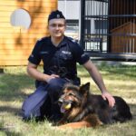 „Bary” przechodzi na emeryturę - pożegnanie policyjnego psa służbowego