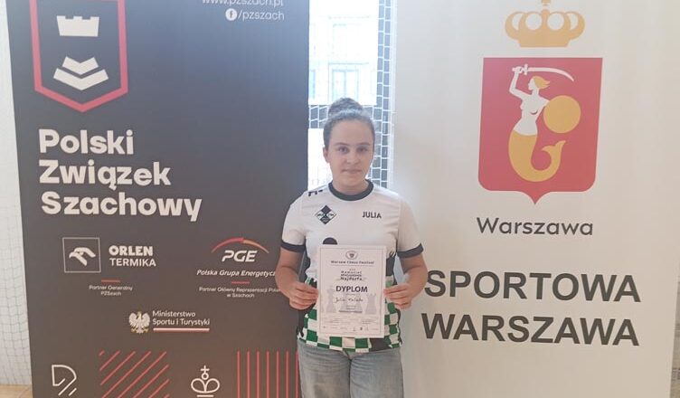 Sprawozdanie z udziału Julii Kalaty w XXIV Międzynarodowym Turnieju Szachowym o Memoriał Mieczysława Najdorfa – Grupa C (ELO ≤1600)