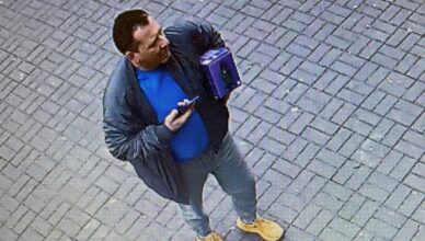 Kradzież roweru i hulajnogi - poznajesz tego mężczyznę?