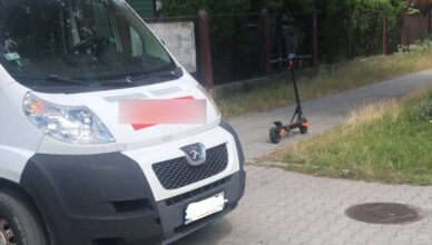 Wypadek z udziałem 12-latki na hulajnodze elektrycznej