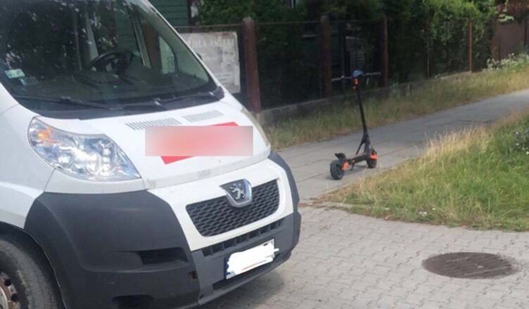 Wypadek z udziałem 12-latki na hulajnodze elektrycznej