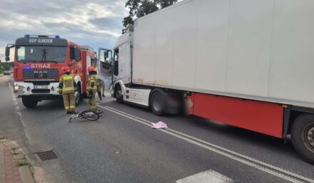 10-latka ranna w zdarzeniu drogowym na DK50