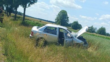 Zdarzenie drogowe z udziałem nietrzeźwego kierującego