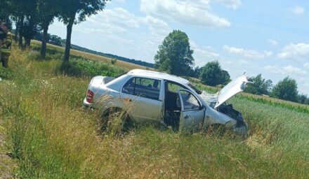 Zdarzenie drogowe z udziałem nietrzeźwego kierującego