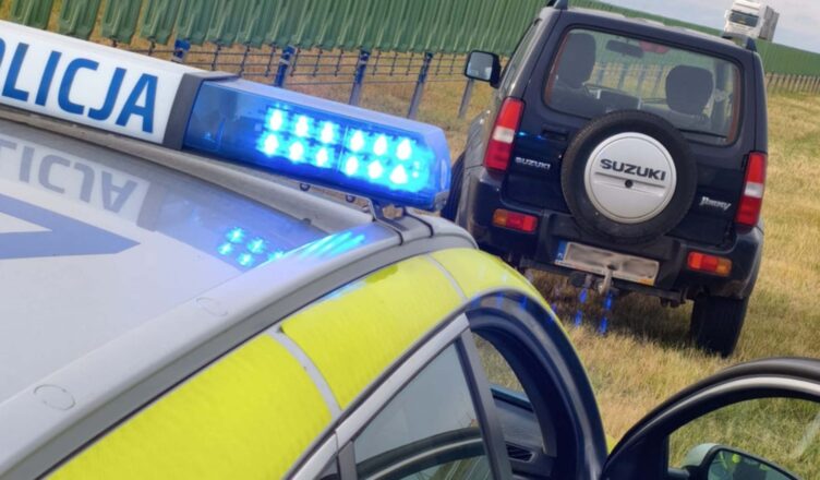 Nietrzeźwy kierowca suzuki zatrzymany dzięki szybkiej reakcji kierowców i Policji – miał ponad 3 promile alkoholu