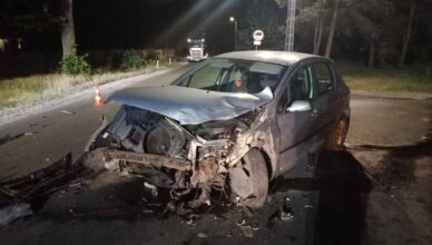 Pijany kierowca doprowadził do kolizji