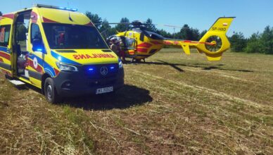 Wybuch w warsztacie samochodowym. Dwóch mężczyzn z poważnymi obrażeniami