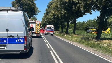 Tragiczny wypadek na DK60