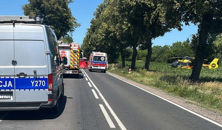 Tragiczny wypadek na DK60