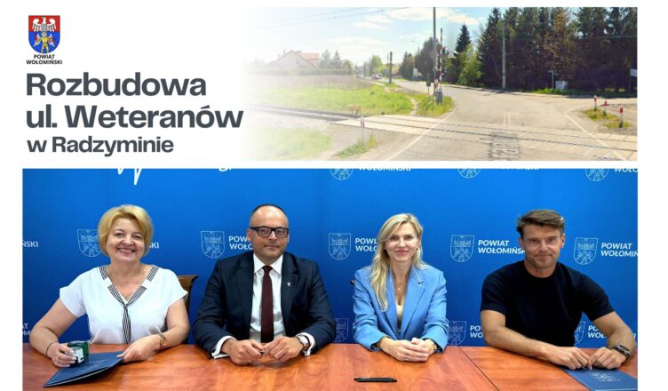 Ul. Weteranów zyska nowe oblicze – rusza długo wyczekiwana rozbudowa drogi powiatowej w Radzyminie