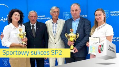 Zielonka - SP2 liderem współzawodnictwa sportowego w powiecie