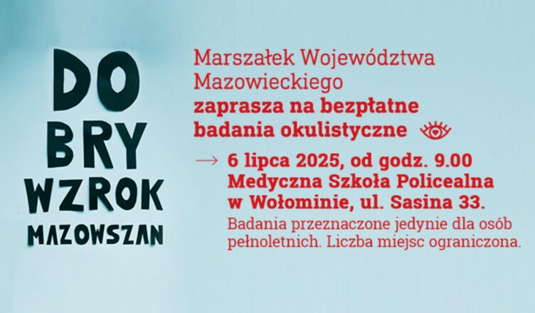 Darmowe badania okulistyczne w Wołominie