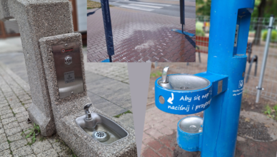 Kurtyny wodne i poidełka znów dostępne w Ząbkach