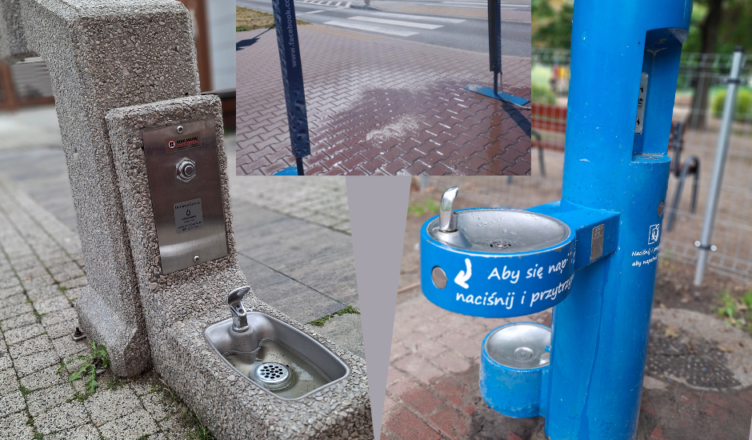 Kurtyny wodne i poidełka znów dostępne w Ząbkach