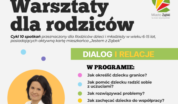 Wychowanie w dialogu - bezpłatne warsztaty wspierające relacje z dziećmi