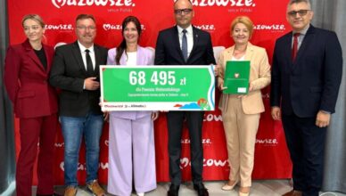 Zielony zakątek w Zielonce – nowe zagospodarowanie terenu przy DPS dzięki wsparciu Mazowsza