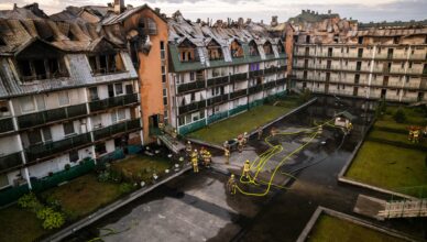 Pożar w Ząbkach: dramatyczne chwile i mobilizacja służb w obliczu żywiołu