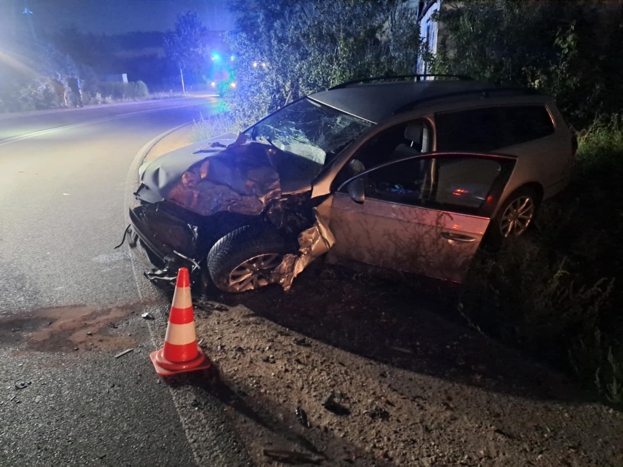 Zderzenie w Jasienicy. Jedna osoba poszkodowana
