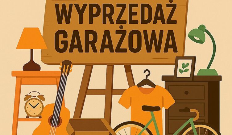 Pierwsza Wyprzedaż garażowa w północnym Wołominie
