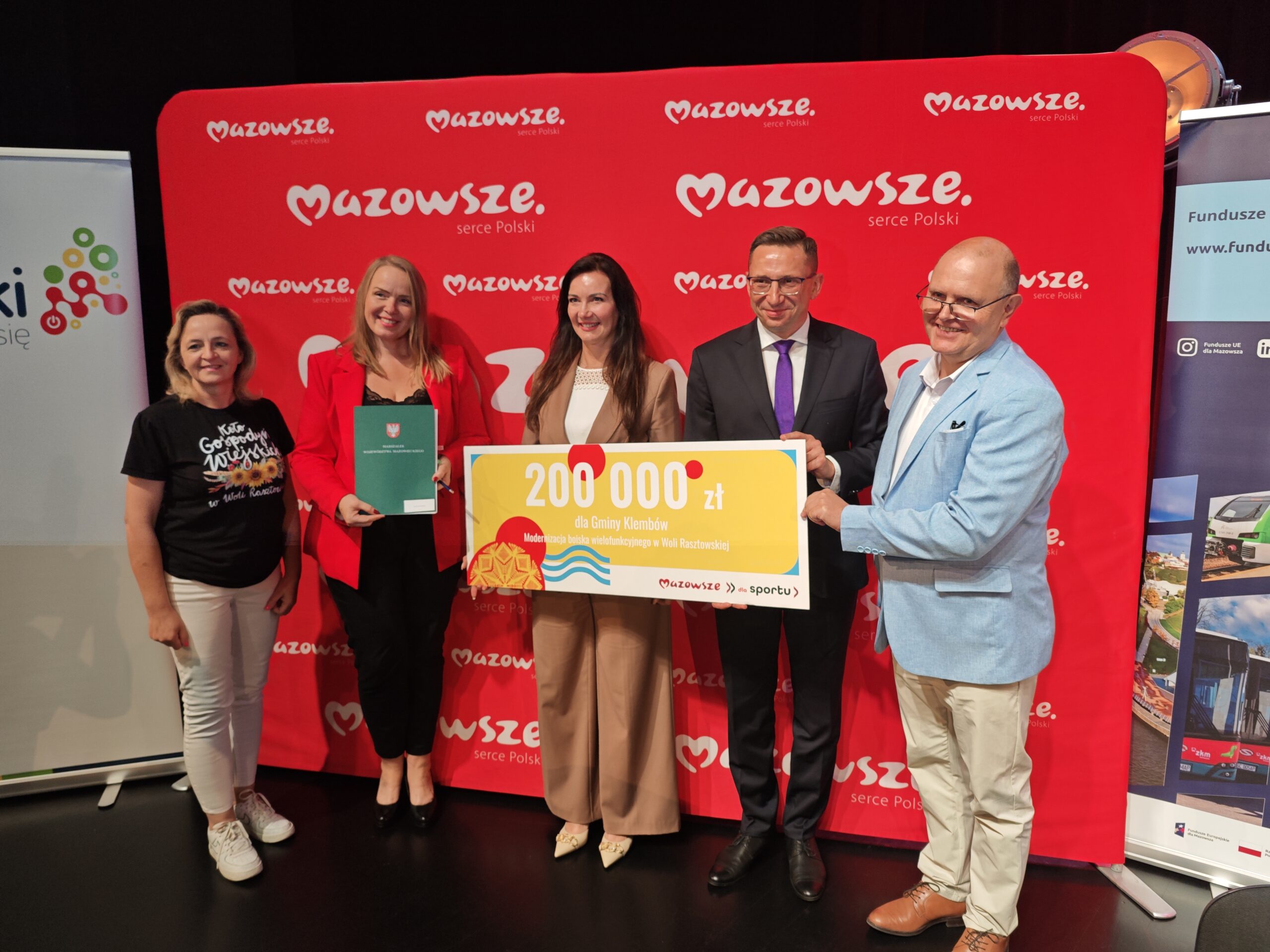 Klembów - Kolejne środki z budżetu Mazowsza