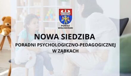 Filia Poradni Psychologiczno-Pedagogicznej w Ząbkach zmienia lokalizację