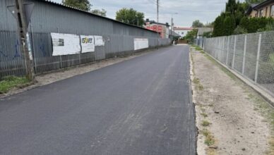Radzymin - nowa nawierzchnia na „małej” Ogrodowej – ważny łącznik w lepszym stanie