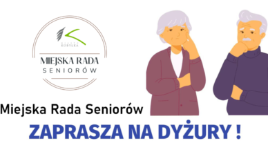 Kobyłka - Dyżury Miejskiej Rady Seniorów