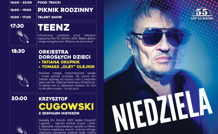 Zielonka - Rodzinna niedziela – piknik i trzy koncerty finałowe