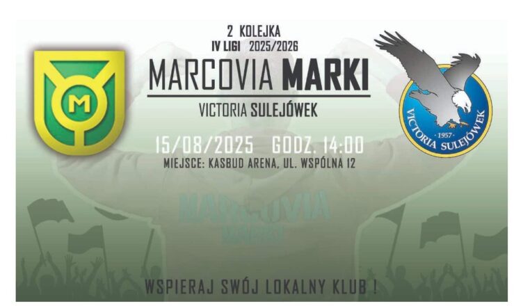 Marki - IV liga piłkarska wraca na Wspólną