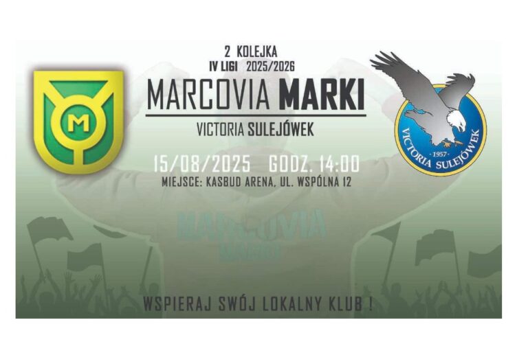 Marki - IV liga piłkarska wraca na Wspólną