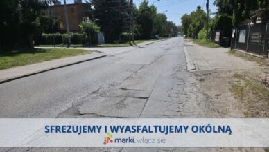 Marki - Niebawem nowy asfalt na Okólne - będą objazdy