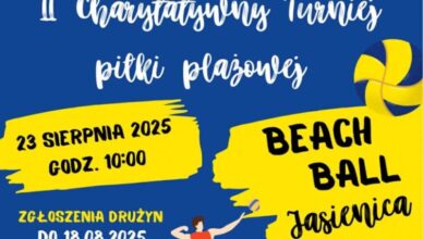 II Charytatywny Turniej Piłki Plażowej w Jasienicy