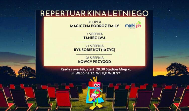 Marki - Zaproszenie do kina plenerowego