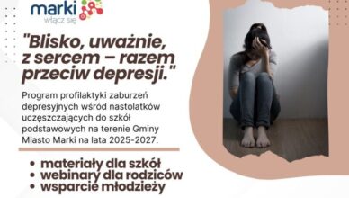 Marki - Depresja u nastolatków podczas wakacji