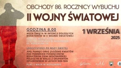 Wołomin - Gminne obchody – 86. rocznica wybuchu II wojny światowej