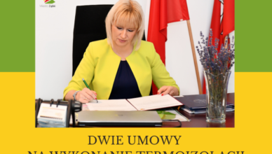 Ząbki - Dwie umowy na termoizolację budynków szkolnych podpisane