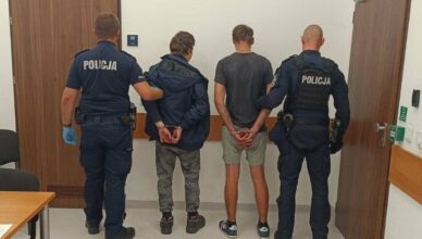 Podpalacze zatrzymani przez policjantów