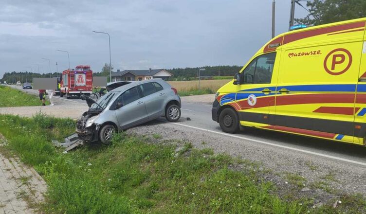 Nieustąpienie pierwszeństwa przejazdu prawdopodobną przyczyną wypadku