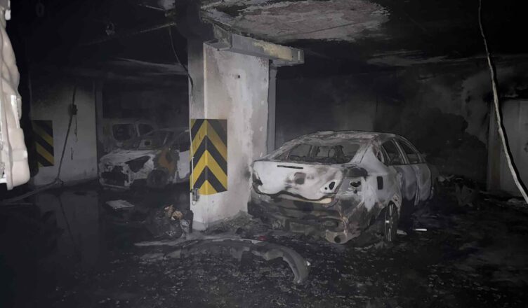 Groźny pożar w Ząbkach. Ogień w garażu podziemnym przy ul. Powstańców