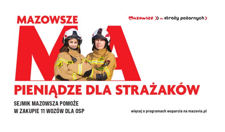 Sejmik Mazowsza pomoże w zakupie wozów dla OSP
