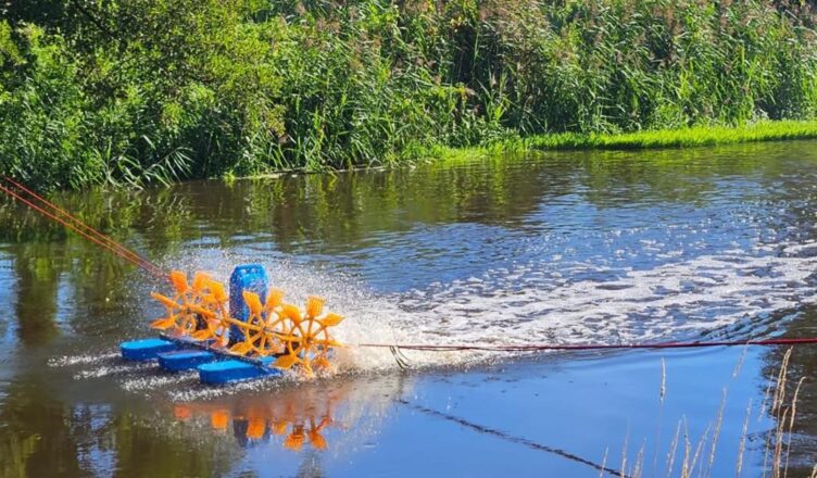 Aktualna sytuacja na rzece Wkrze. WIOŚ potwierdza przyczyny stanu wody