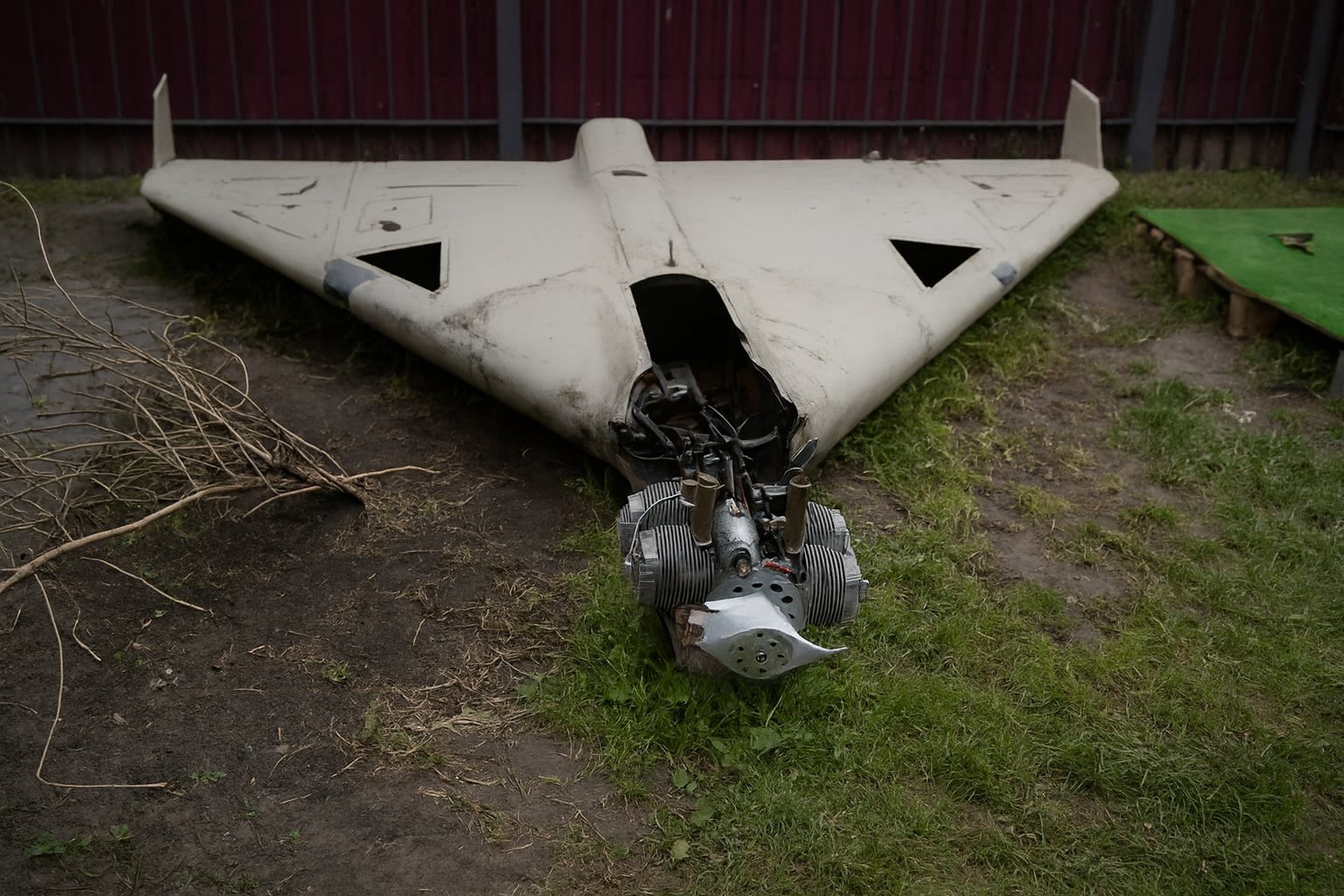 Na terenie Mazowsza potwierdzono odnalezienie szczątków dwóch zestrzelonych dronów