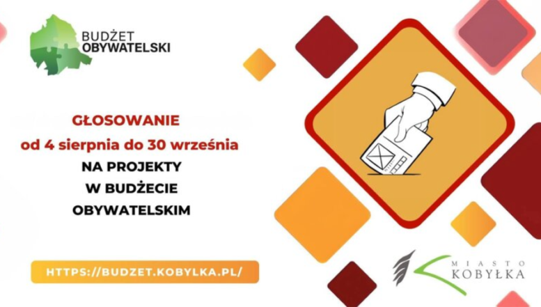 Kobyłka - Głosowanie w budżecie obywatelskim