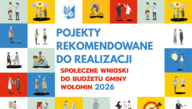 Wołomin - Społeczne Wnioski rekomendowane do realizacji w 2026 roku