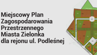 Zielonka - Miejscowy Plan Zagospodarowania Przestrzennego dla rejonu ul. Podleśnej