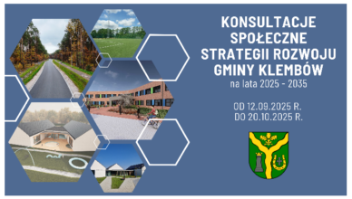 Klembów - Konsultacje społeczne